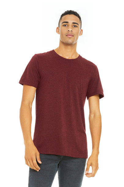T-shirt Bella + Canvas 3413 Tri-Blend | Personnalisé | FYLIA Impression