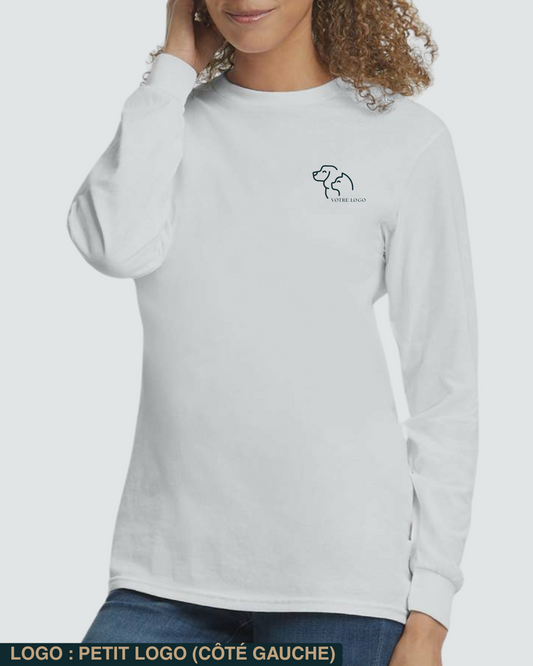 T-shirt Gildan 2400 Manches Longues | Personnalisé | FYLIA Impression
