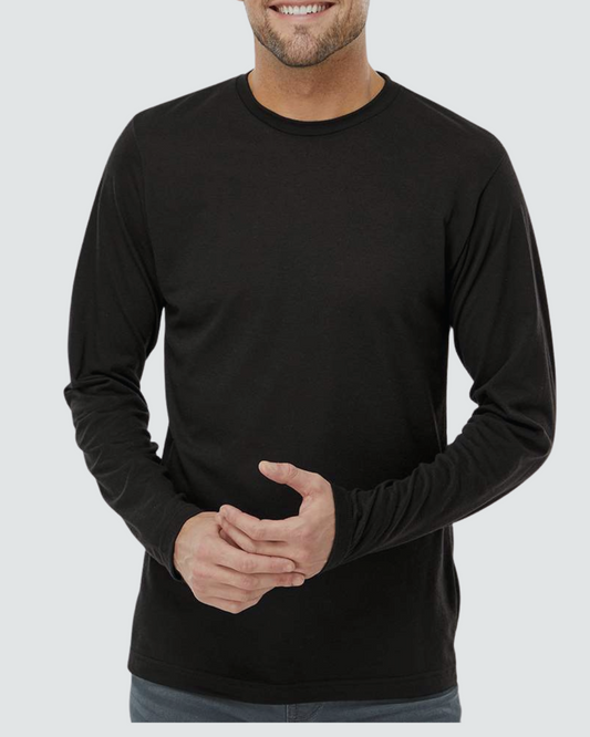 T-shirt unisexe manches longues | Durable & Doux | M&O Poly-Blend 3520 | 8 couleurs disponibles