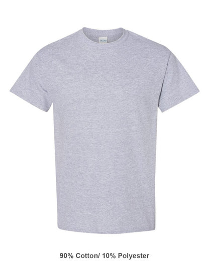 T-shirt Gildan 5000 Heavy Cotton | Vêtements Personnalisés | FYLIA Impression