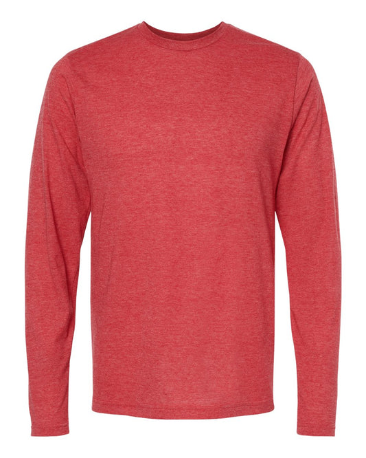 T-shirt unisexe manches longues | Durable & Doux | M&O Poly-Blend 3520 | 8 couleurs disponibles